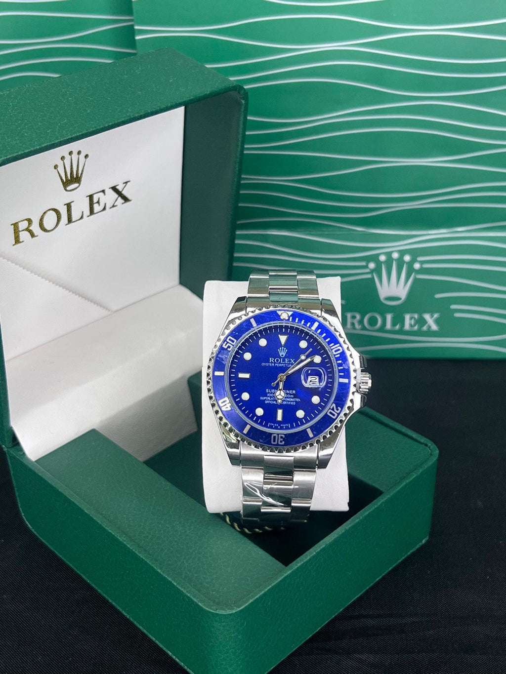 Reloj Submariner Azul - Diseño Premium, Elegancia y Presencia en tu Muñeca