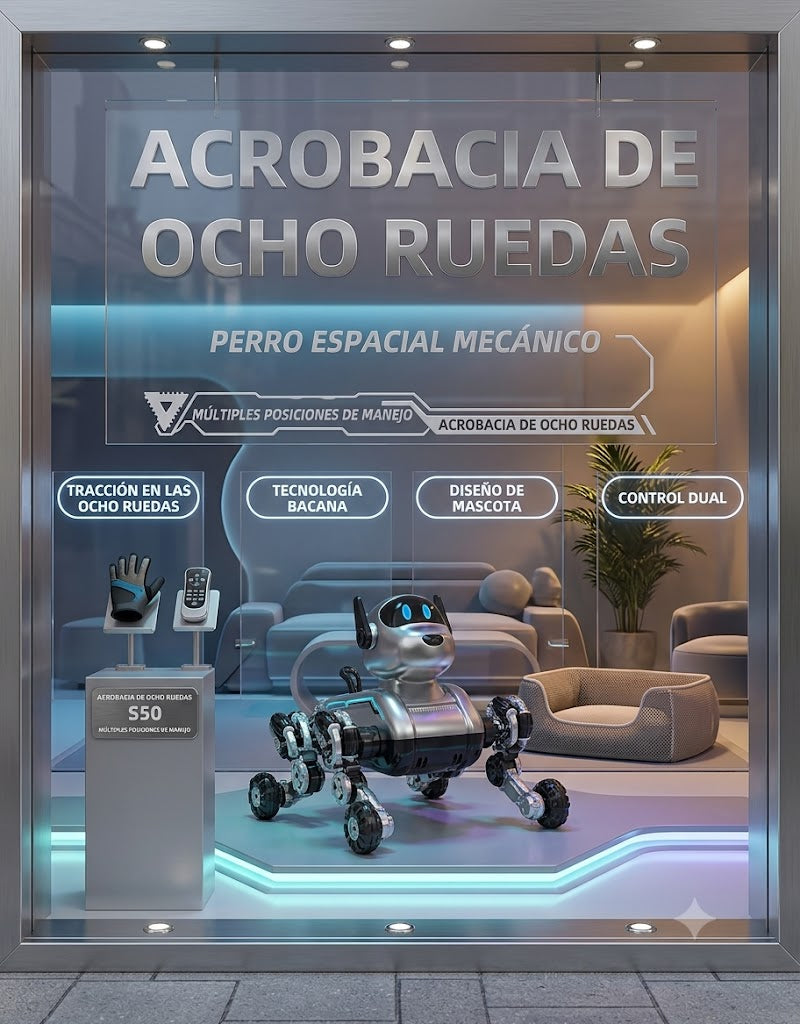 Perro Mecánico S50 – Robot Interactivo para Niños